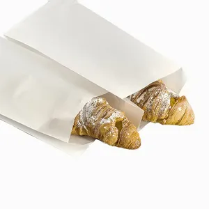 Sacchetti di Carta Kraft Bianca 12x26 Cm per Imballaggio e Trasporto Alimenti - Product Image 6