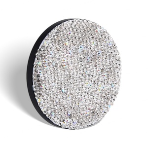 Bling Diamond Round Luxury Shiny Cosmetic Handheld Decorative Vanity <b>Mirror</b> - Product Image 6