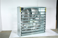 Ventilateur axial mural robuste pour l'évacuation et la circulation de l'air dans les bâtiments industriels 220V/380V Contrôle tactile et par bouton