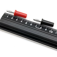 Connecteur audio en cuivre pur 4 mm, type banane, à courant élevé, fiche de test, type lanterne
