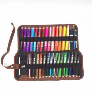 72 piezas de lápices de colores y acuarela surtidos para artistas con mina HB soluble, forma hexagonal, en estuche metálico. - Product Image 3