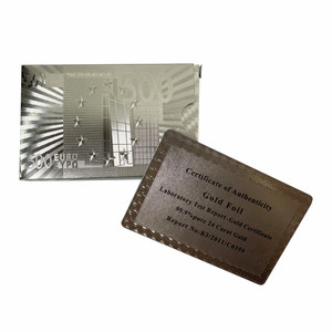 Diseño de Cartas de Juego de 500 <span class=keywords><strong>Euros</strong></span>, Cartas de Juego Personalizadas, Impermeables, de Plástico, con Lámina Plateada, para Póker - Product Image 4