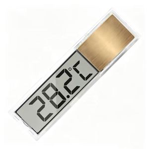 เครื่องวัดอุณหภูมิไร้สายดิจิตอลสำหรับตู้ปลา LK-50 จอ LCD โปร่งใส เครื่องวัดอุณหภูมิน้ำในตู้ปลา จอแสดงผล 3 มิติ มองเห็นได้ด้วยตาเปล่า - Product Image 3