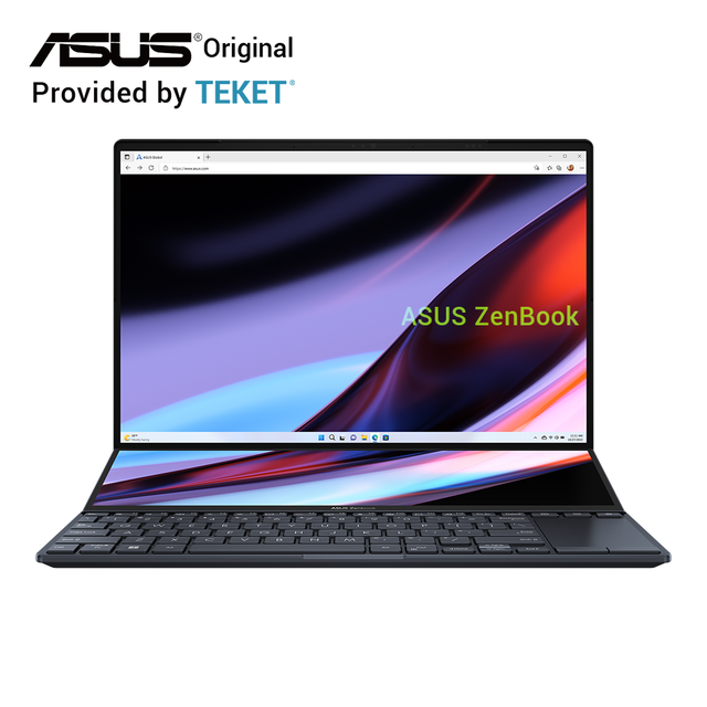 Original Laptop for A-sus Zenbook X Duo Pro 14 UX8402 Intel Core I9-13900H RTX4050 RTX4060 2.8k OLED Touch 14.5inch