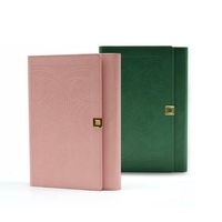 Vente en gros Carnet de notes d'entreprise promotionnel avec logo personnalisé Articles de cadeaux d'affaires de luxe Carnet de notes Agenda A5 en cuir PU