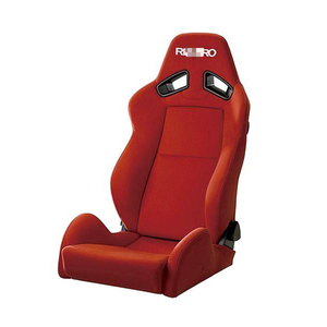 Sedile Sportivo Stile <span class=keywords><strong>RECARO</strong></span> SR-7 KK100 Rosso e Nero in Pelle Scamosciata Reclinabile Sedile a Guscio di Alta Qualità Sedili da Corsa Modificati - Product Image 1