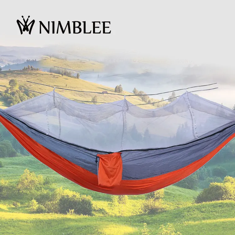 Portable Outdoor Custom Nylon Double Camping Hammock camping hammock tent