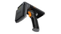 PDA Genggam RFID UHF 5.7in Kecepatan Tinggi Baterai 10000mAh Tahan Banting IP67 Tahan Air Pengisian Cepat NFC WiFi6 GPS Dual SIM