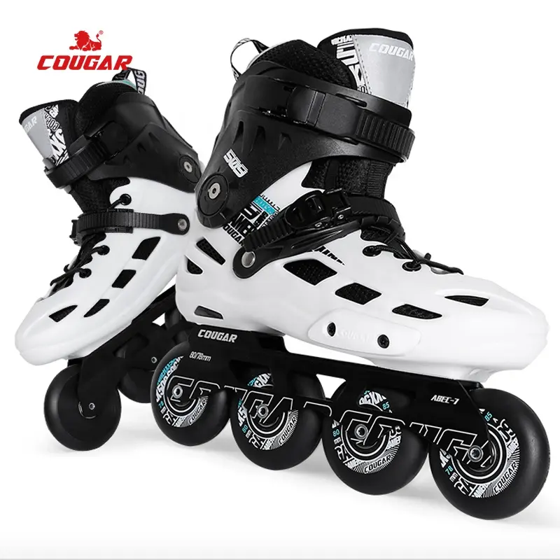 MZS509C Cougar New Design Fitness Skating Slalom Roller Interchangeable Inline Skates For Adult Men Women