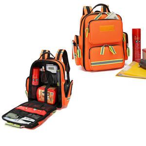 Mochila de primeros auxilios de gran capacidad, mochilas de rescate de emergencia, almacenamiento clasificado para exteriores, Kits de supervivencia para acampar, <span class=keywords><strong>Kit</strong></span> médico esencial - Product Image 2