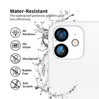 Pelindung Layar Kamera Ponsel Anti Gores Lito HD Kaca Tempered untuk iPhone 11 12 Pro Max Mini