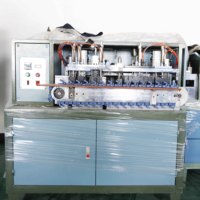 Automatique 2 broches 3 broches fiche à sertir machine euro standard de sertissage machine