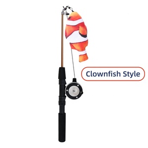 Vara de Pesca Telescópica Moderna e Ecológica para Animais de Estimação, com Ponta de Pelúcia e Metal, Ajustável para Atividades Aquáticas - Atacado - Product Image 5