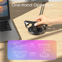 Support de charge rapide intelligent pour lunettes connectées, chargeur pour lunettes Ray-Ban Meta et Oakley, chargeur pour lunettes connectées Ray-Ban Meta