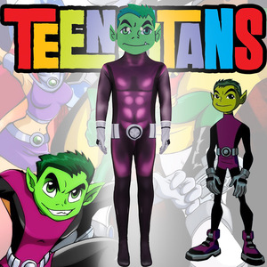 Disfraz de Teen Titans, traje de cuerpo completo para Halloween, juegos de rol, actuaciones en escenario, tamaño adulto - Product Image 1