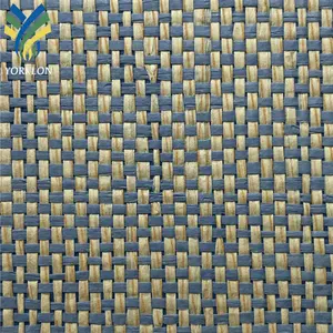 YKG 2037-2042 doğal sisal wallcovering 3d dokuma çim bambu tasarım toptan yıkanabilir rattan duvar kaplamaları