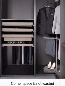 <span class=keywords><strong>Appendiabiti</strong></span> rotanti personalizzati all'ingrosso contiene 20 <span class=keywords><strong>appendiabiti</strong></span> da 900mm - Product Image 5