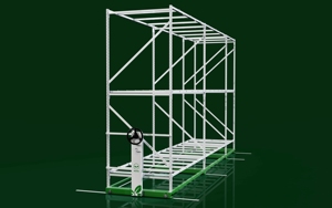 Basil Irrigation Hydroponics Equipment Farm Plants Rack Indoor - Product Image 3
