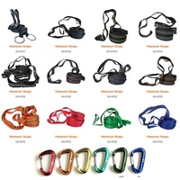 Ultraleichte Tragbare Outdoor-Hängematte mit Robusten Baumgurten, Fallschirm-Nylon-Hängematte für Camping und Wandern, Abnehmbar
