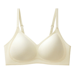Soutien-gorge sans armatures en modal pour femme, avec bande de gel, bonnets fins, effet push-up, maintien latéral doux et soutien-gorge galbant - Product Image 6