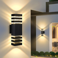 Lampes murales LED étanches IP65 pour extérieur, source de lumière chaude E27, pour escaliers et allées