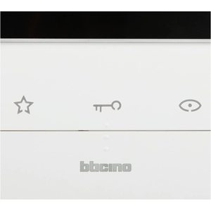 Bticino 344652 Video Intercom with 5\" Color Display Class 100 2-Wire <b>Hands</b>-Free Fingerprint <b>Scanner</b> - Product Image 3