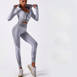 Ensembles d'entraînement complets pour femmes, vêtements de sport, tenues de fitness, vêtements de course, tenues de yoga et uniformes scolaires sportifs - Product Image 1