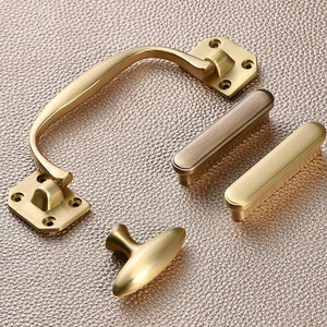 Yeni tasarım sağlam dayanıklı antik katı pirinç dolap kolları bronz <span class=keywords><strong>Vintage</strong></span> şarap çekmece ahşap sandık topuzlar çeker - Product Image 1