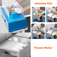 Nouvelle Arrivée Machine de découpe de bijoux en or et argent 650W, coupe-bijoux électrique pour bracelets et bagues avec couvercle de sécurité protecteur