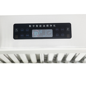 Deyue Stainless Steel Commercial Kitchen <span class=keywords><strong>Exhaust</strong></span> <span class=keywords><strong>Hood</strong></span> Built-in Oil Fume Purification Electric Field 220V/380V Efisiensi 98% - Product Image 3