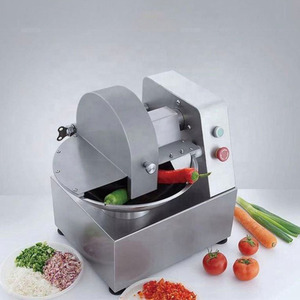 Hachoir-mélangeur sous vide commercial haute performance 5L pour légumes et viande, machine de découpe silencieuse pour farce, coupe-viande à bol - Product Image 4