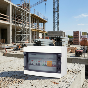 Boîte de distribution en plastique étanche Timelec, série TMA HA-18, avec boîte de circuit, 18 prises, IP65, pour la transmission d'énergie électrique - Product Image 2