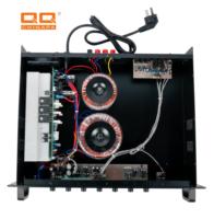 Amplificateur de puissance professionnel 480W pour sonorisation de zone, 8-16Ω, montable en rack, pour grandes salles et installations commerciales