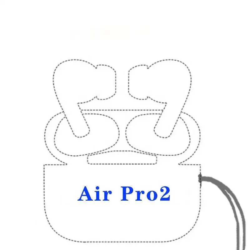 US Warehouse Free Shipping TWS Air Pro with Logo Box Air 2 Gen 3 TWS Air Pro 3 Air 3 Gen 3 Wireless Earbuds Airs Pro 3