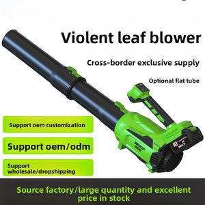 Souffleur électrique sans fil rechargeable à batterie lithium 21V, moteur sans balais en plastique de qualité industrielle et DIY, débit d'air de 500 m³/h - Product Image 6