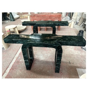 Luxe decoratieve meubels van natuursteen, marmeren consoletafel, gangtafel, marmeren meubilair - Product Image 2