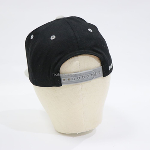 Casquette de baseball ajustable ZZB personnalisée style hip-hop brodée, casquette trucker sportive à 5 panneaux bicolore avec fermeture snapback - Product Image 5