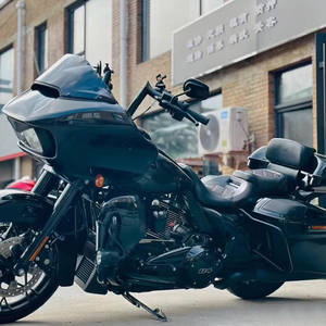 Funda de Asiento de Pasajero de Fibra de Carbono para Harley CVO FLTRXSE 2023-2026 |   Interruptor <span class=keywords><strong>Doble</strong></span>/Solo de 2 Posiciones, Actualización de Grado de Carreras, 50% Más Resistente - Product Image 4