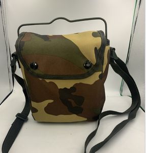 DFU62 - Cantimplora Militar Personalizada Estilo Alemán, Cantimplora de Camuflaje Portátil para Hombre, Bolsa de Hombro - Product Image 1