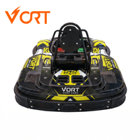 Vortkart, Nuevo Diseño de Go Kart Eléctrico Comercial, Go Kart Eléctrico para Adultos y Adolescentes, Alquiler de Karting, 2 Años de Garantía para Pista de Carreras
