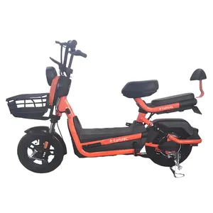 China Factory Wholesale Motor 800w 1000w 60v Battery Adult 14 Inch City Electric Leisure Bike Scooter E-bike Electric Bicycle