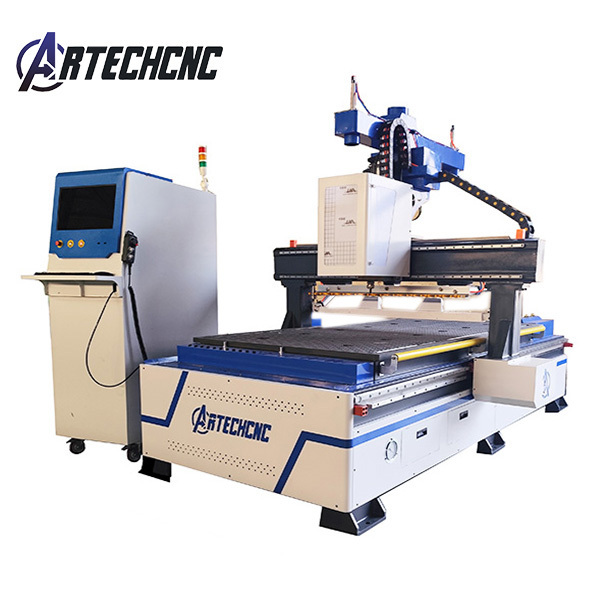 4*8ft ATC Cnc Router Machine 1325 Model for Mdf Wood Cutting and Engraving