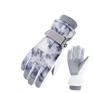 Golokyejoy Gants de ski d'hiver chauds coupe-vent imperméables à écran tactile pour hommes, gants de sport de plein air pour le cyclisme - Product Image 1