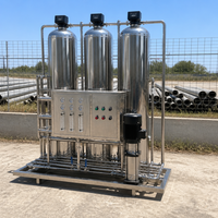 Réservoir sous pression industriel en acier au carbone avec filtre mécanique à sable de quartz, 1 an, 5000 L/heure, pour l'approvisionnement en eau des rivières et des lacs