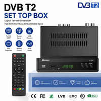 Receptor de TV TDT HD DVB-T2 de Señal Abierta, Quad-core, Resolución 1920x1080 con WiFi y USB