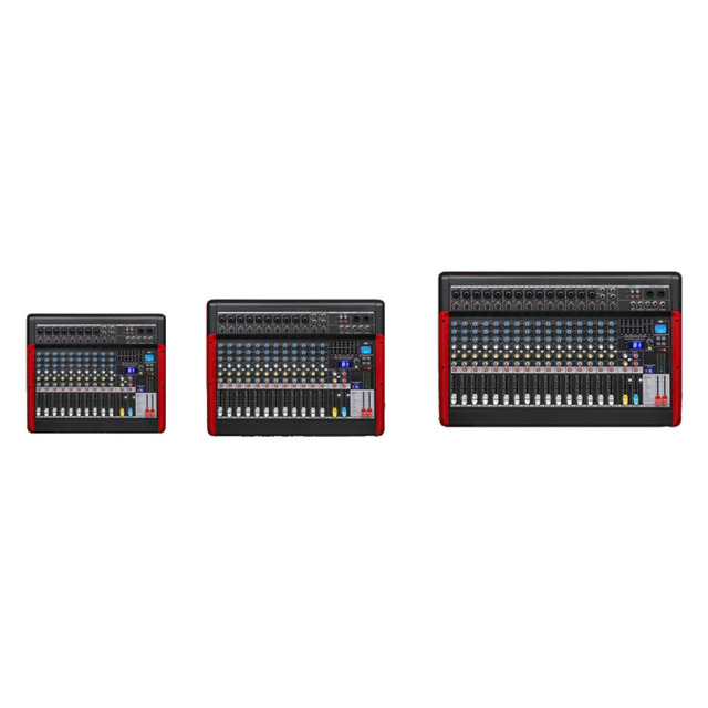 T Wholesale 10/12/16 Channels Professional Audio Mixer USB DJ Sound Mixing Console Audio Mixer With 48v Phantom Powers