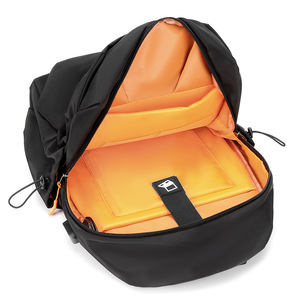<b>Laptop</b> <b>Backpack</b> Large Capacity Unisex Casual Computer Interlayer Shoulder Straps Softback - Product Image 4