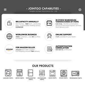 WR14X10305 Joint de porte de réfrigérateur congélateur Accessoires de réfrigérateur Pièces de joint de porte de congélation Remplace Fit pour AP4485153 1557172 - Product Image 2