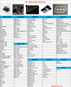 Protecteur de caméra, Samsung, <span class=keywords><strong>Galaxy</strong></span> S22, S21, <span class=keywords><strong>FE</strong></span> <span class=keywords><strong>S20</strong></span> Plus Ultra, en <span class=keywords><strong>verre</strong></span> <span class=keywords><strong>trempé</strong></span> pour objectif d'appareil photo, dureté complète 3D, 9H - Product Image 2