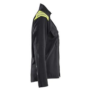 BLAKLADER - 407215129933XL Sobrecamisa Inherente para Mujer Negro/Amarillo Hi-vis-CAMISETAS DE TRABAJO EAN 7330509902707 - Product Image 4